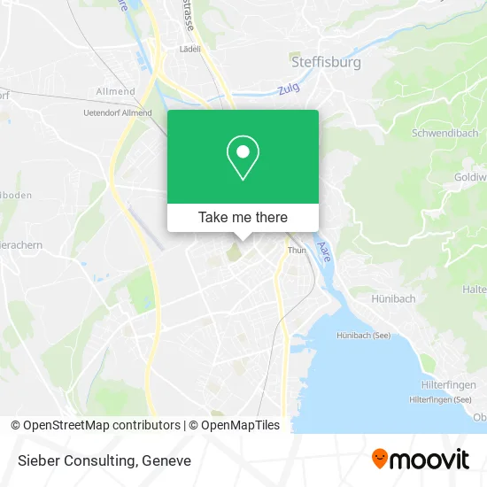 Sieber Consulting map