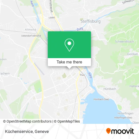 Küchenservice map