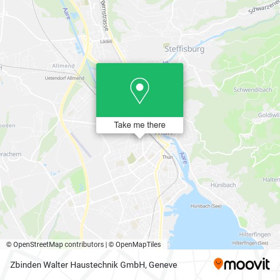 Zbinden Walter Haustechnik GmbH map