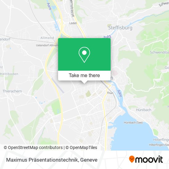 Maximus Präsentationstechnik map