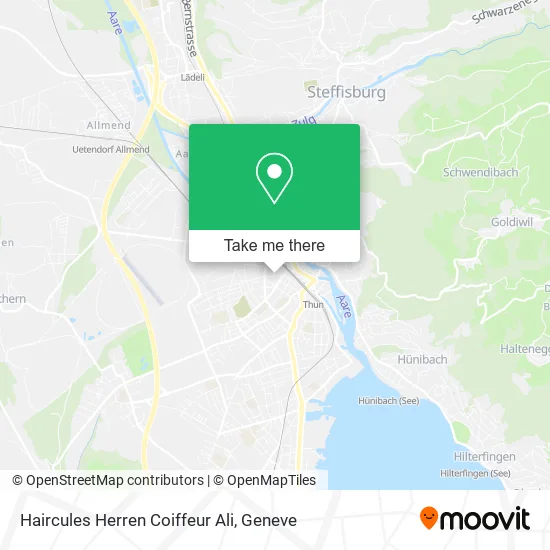 Haircules Herren Coiffeur Ali map