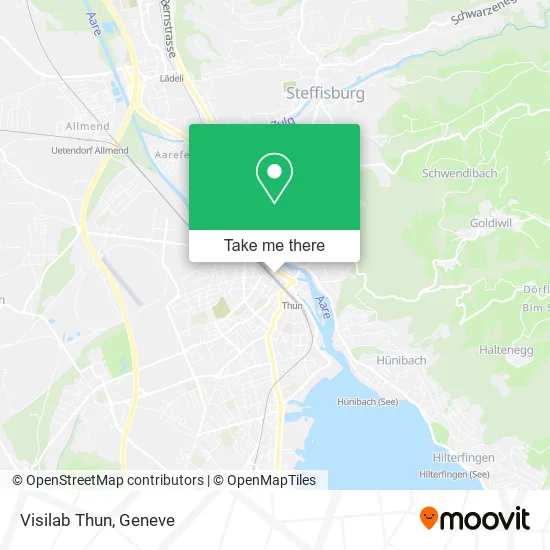 Visilab Thun map
