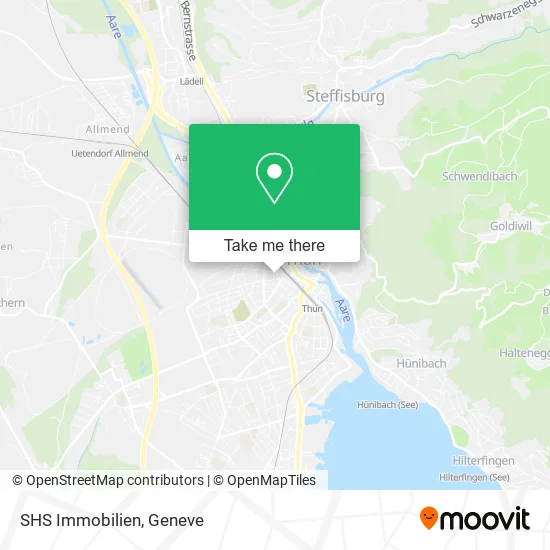 SHS Immobilien map
