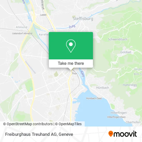 Freiburghaus Treuhand AG map