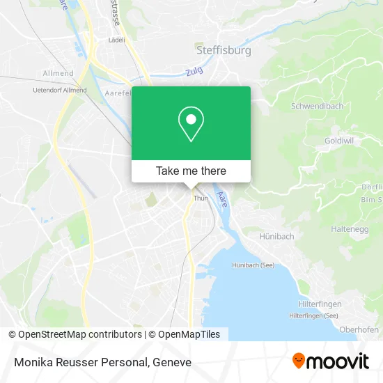 Monika Reusser Personal map