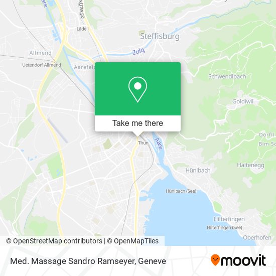 Med. Massage Sandro Ramseyer map