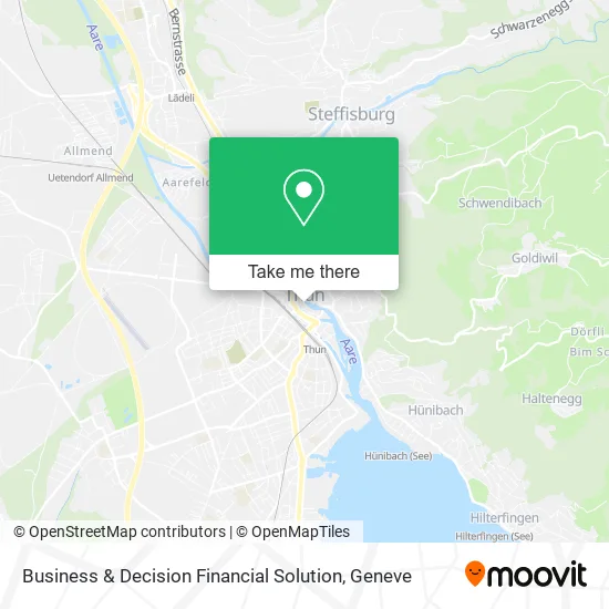 Business & Decision Financial Solution map
