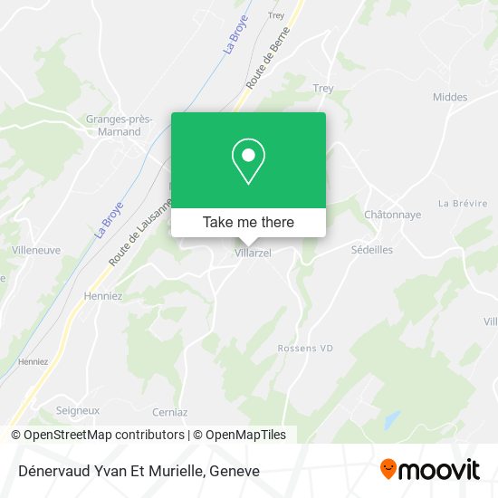 Dénervaud Yvan Et Murielle map