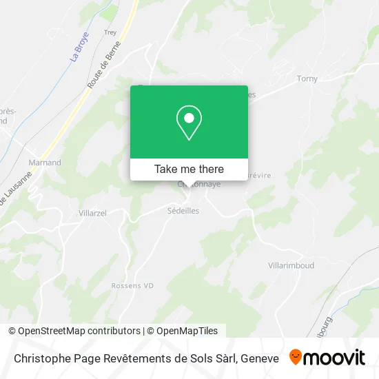 Christophe Page Revêtements de Sols Sàrl map