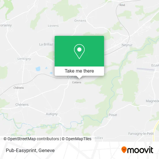 Pub-Easyprint map