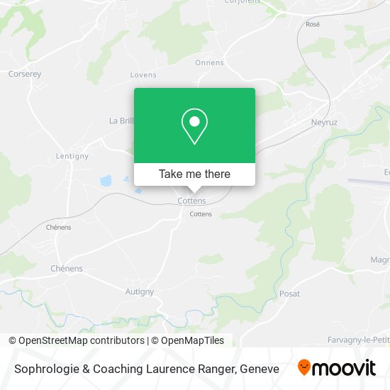 Sophrologie & Coaching Laurence Ranger map