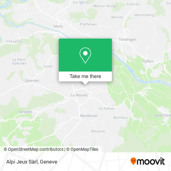 Alpi Jeux Sàrl map