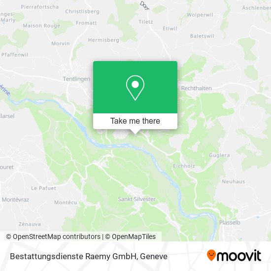 Bestattungsdienste Raemy GmbH map