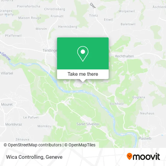 Wica Controlling map
