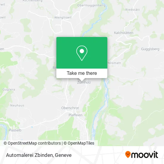 Automalerei Zbinden map