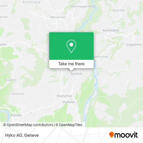 Hyko AG map