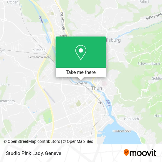 Studio Pink Lady map
