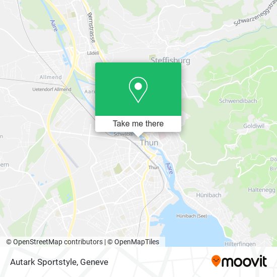 Autark Sportstyle map