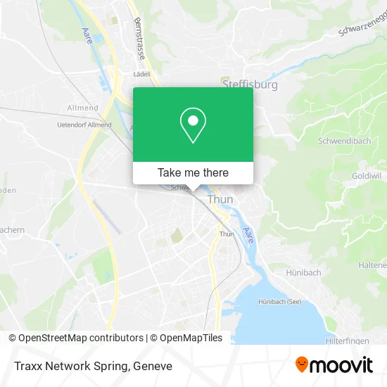Traxx Network Spring map
