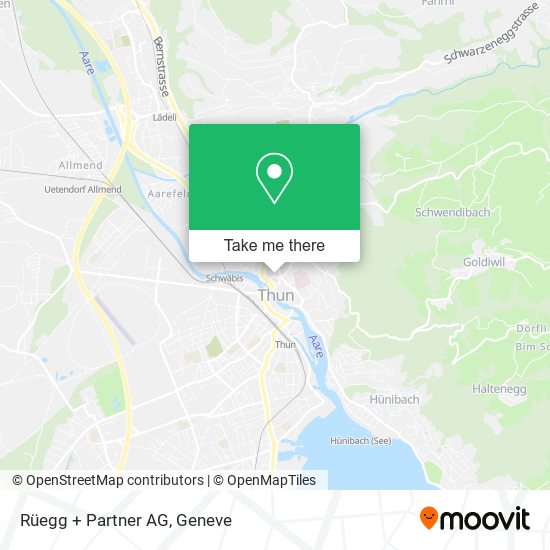 Rüegg + Partner AG map
