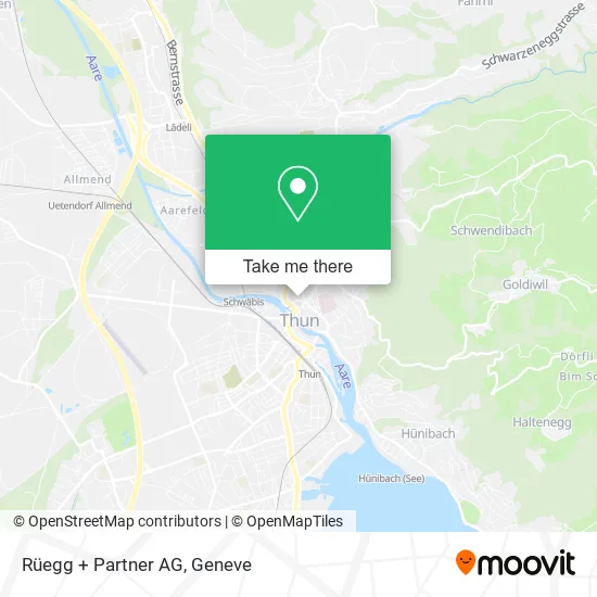 Rüegg + Partner AG map
