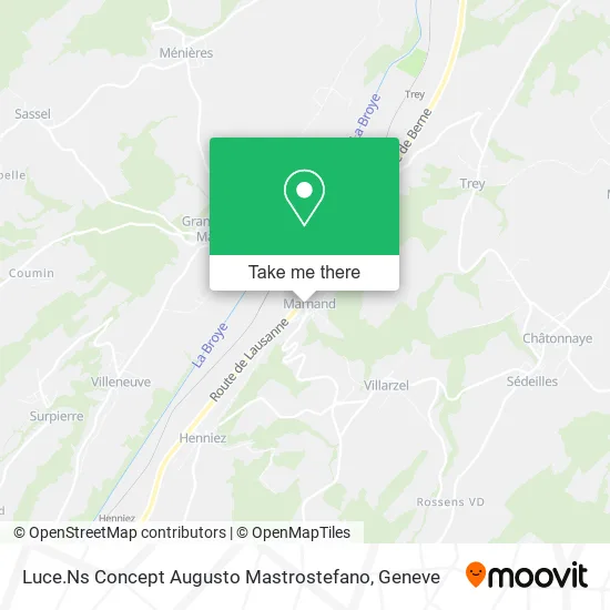 Luce.Ns Concept Augusto Mastrostefano map