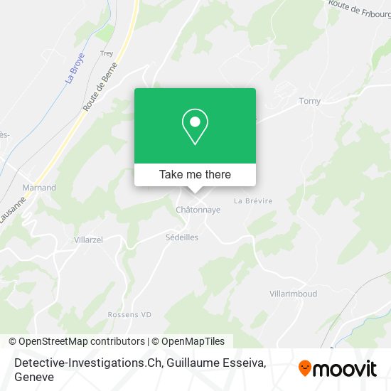 Detective-Investigations.Ch, Guillaume Esseiva map