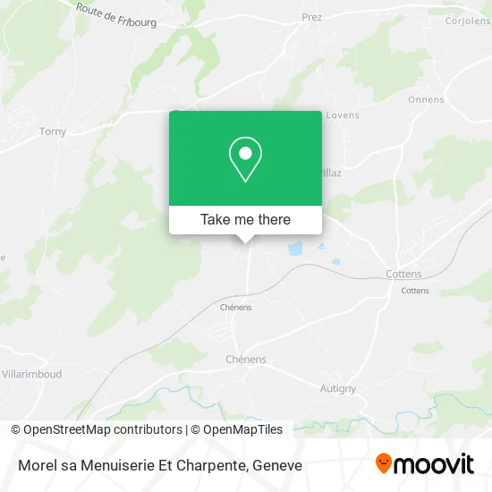 Morel sa Menuiserie Et Charpente map