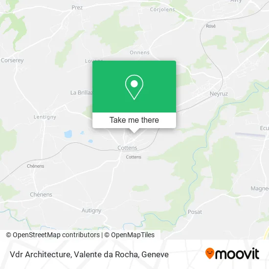 Vdr Architecture, Valente da Rocha map