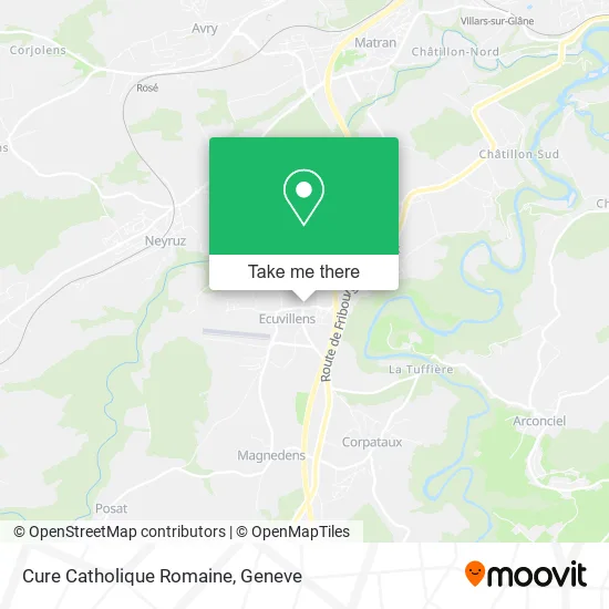 Cure Catholique Romaine map