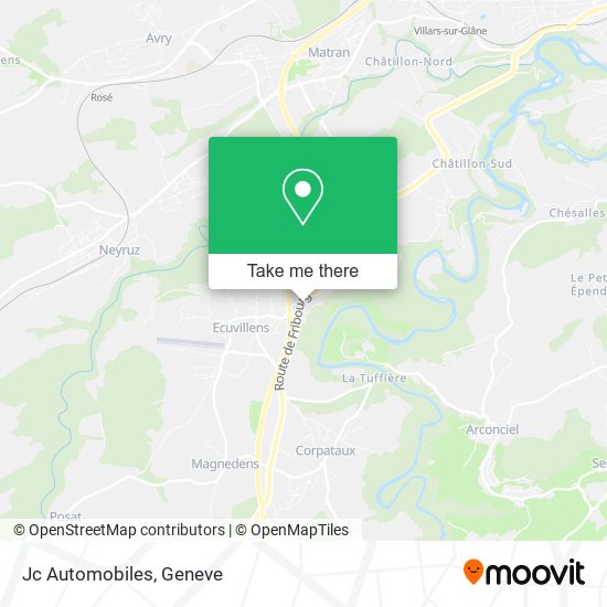Jc Automobiles map