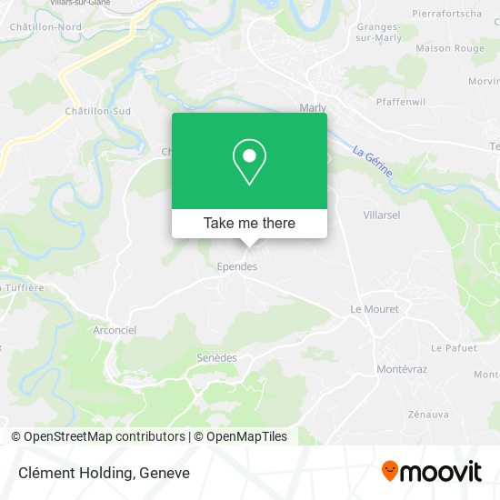 Clément Holding map