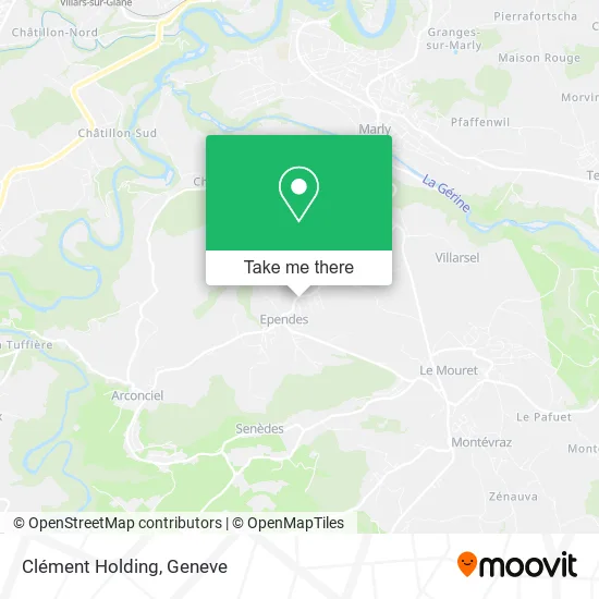 Clément Holding map
