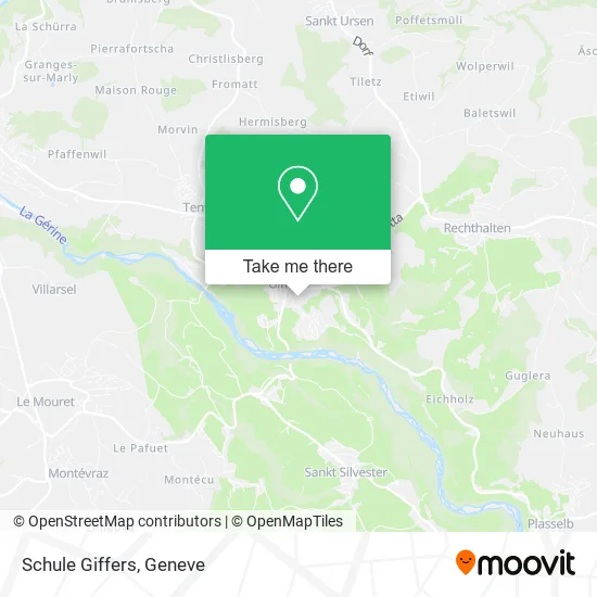 Schule Giffers map