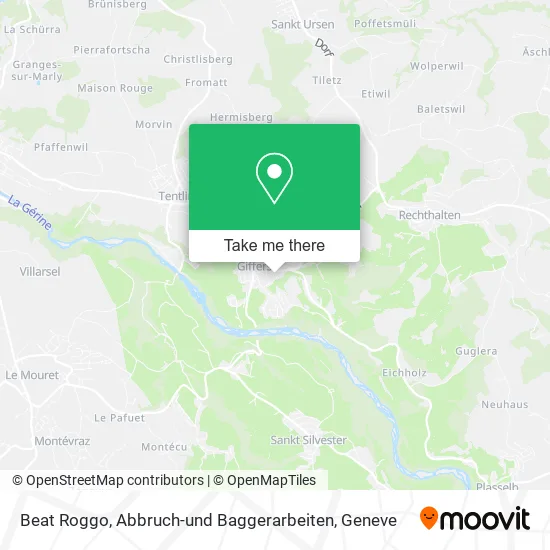 Beat Roggo, Abbruch-und Baggerarbeiten map