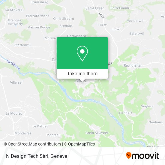 N Design Tech Sàrl map