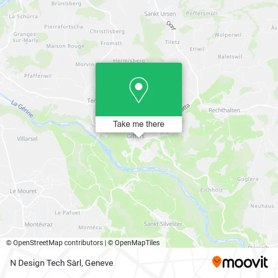 N Design Tech Sàrl map