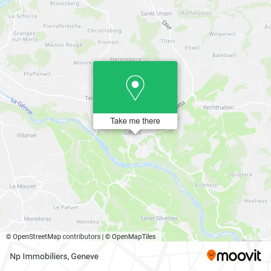 Np Immobiliers map