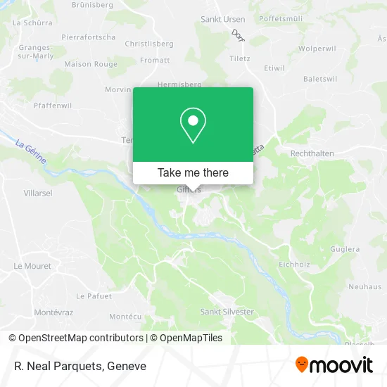 R. Neal Parquets map