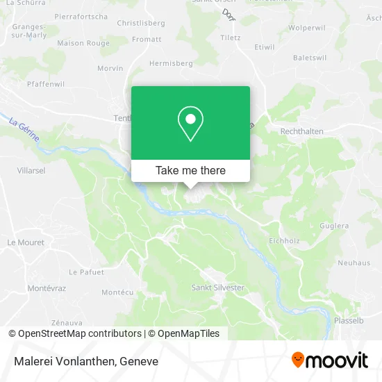 Malerei Vonlanthen map