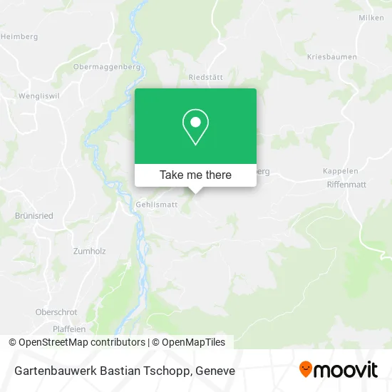 Gartenbauwerk Bastian Tschopp map