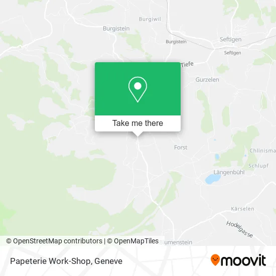 Papeterie Work-Shop map