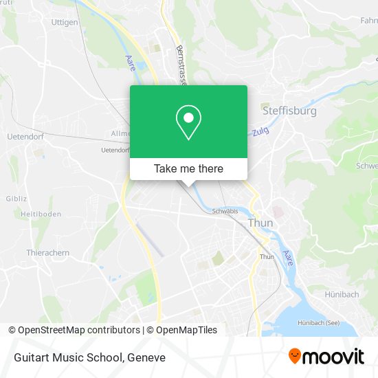 Guitart Music School map