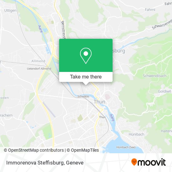 Immorenova Steffisburg map