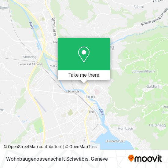 Wohnbaugenossenschaft Schwäbis map