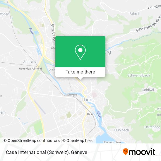 Casa International (Schweiz) map