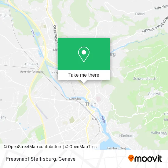 Fressnapf Steffisburg map