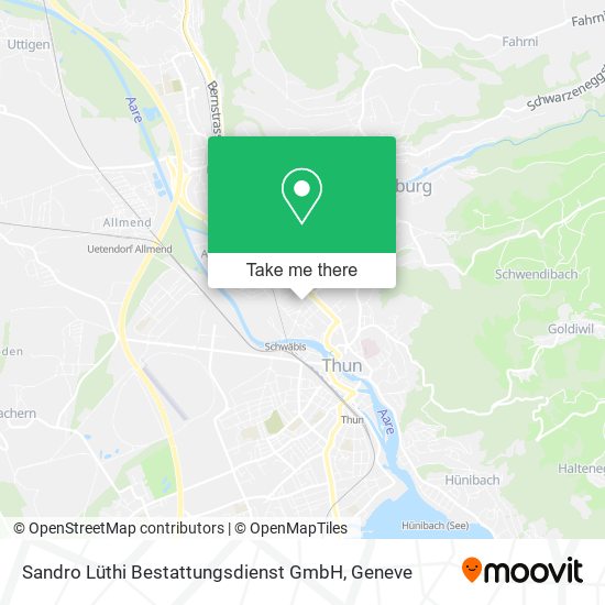 Sandro Lüthi Bestattungsdienst GmbH map
