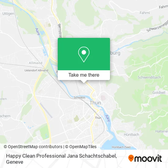 Happy Clean Professional Jana Schachtschabel map