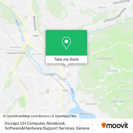 Inovapc CH Computer, Notebook Software&Hardware Support Services map